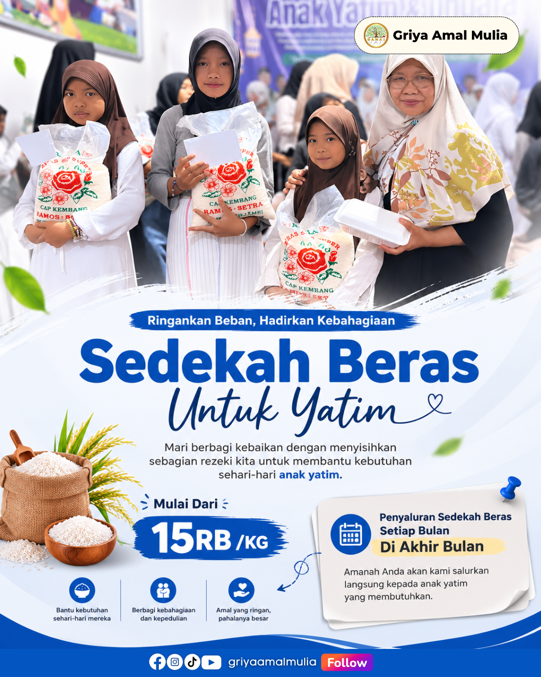 Sedekah Beras Yatim & Dhuafa
